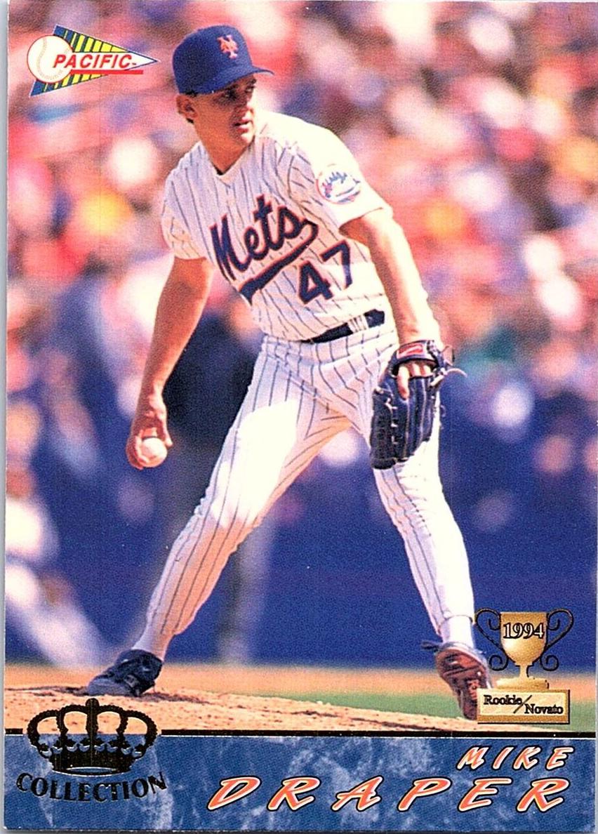 1994 Pacific Baseball Mike Draper #398
