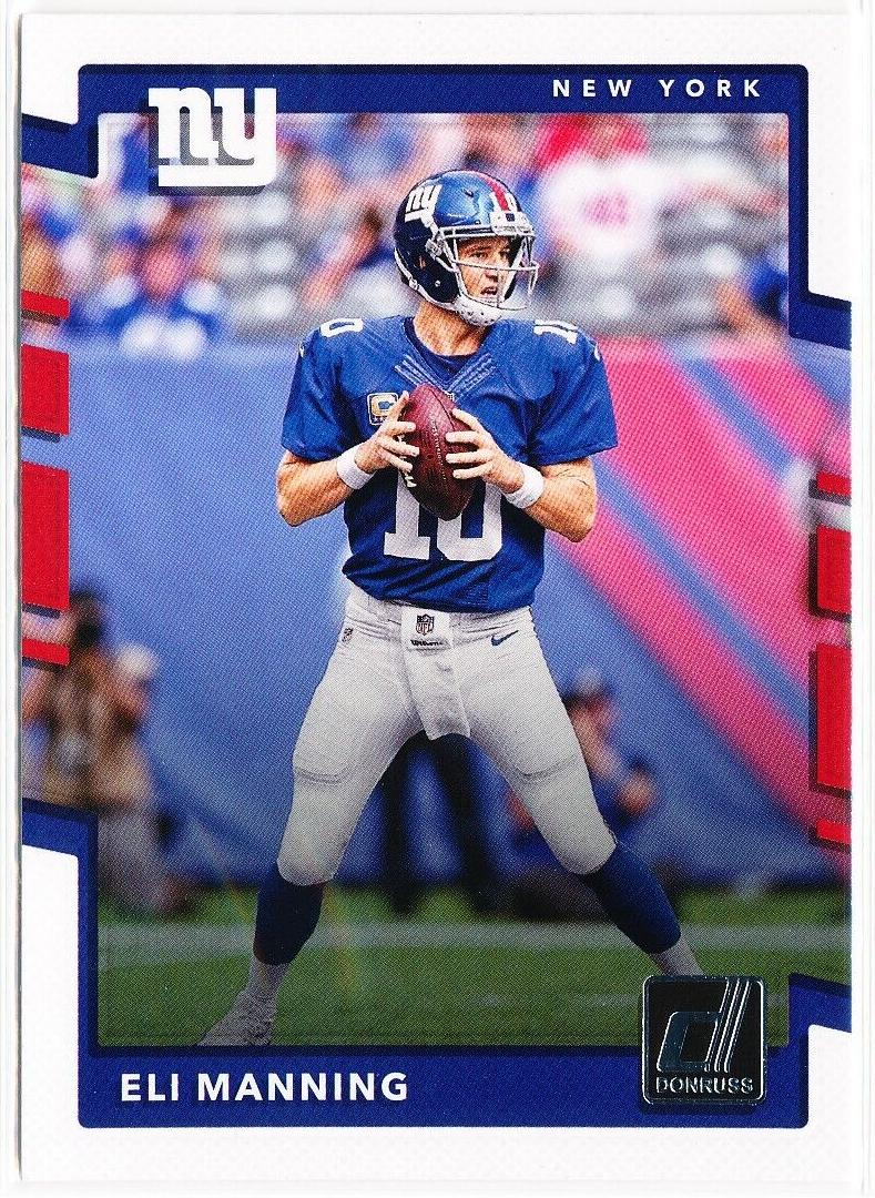2017 Panini Donruss Football Eli Manning #10