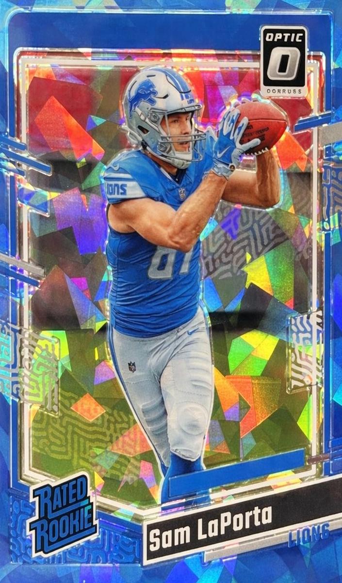 2023 Donruss Optic Football Ice Sam LaPorta #237