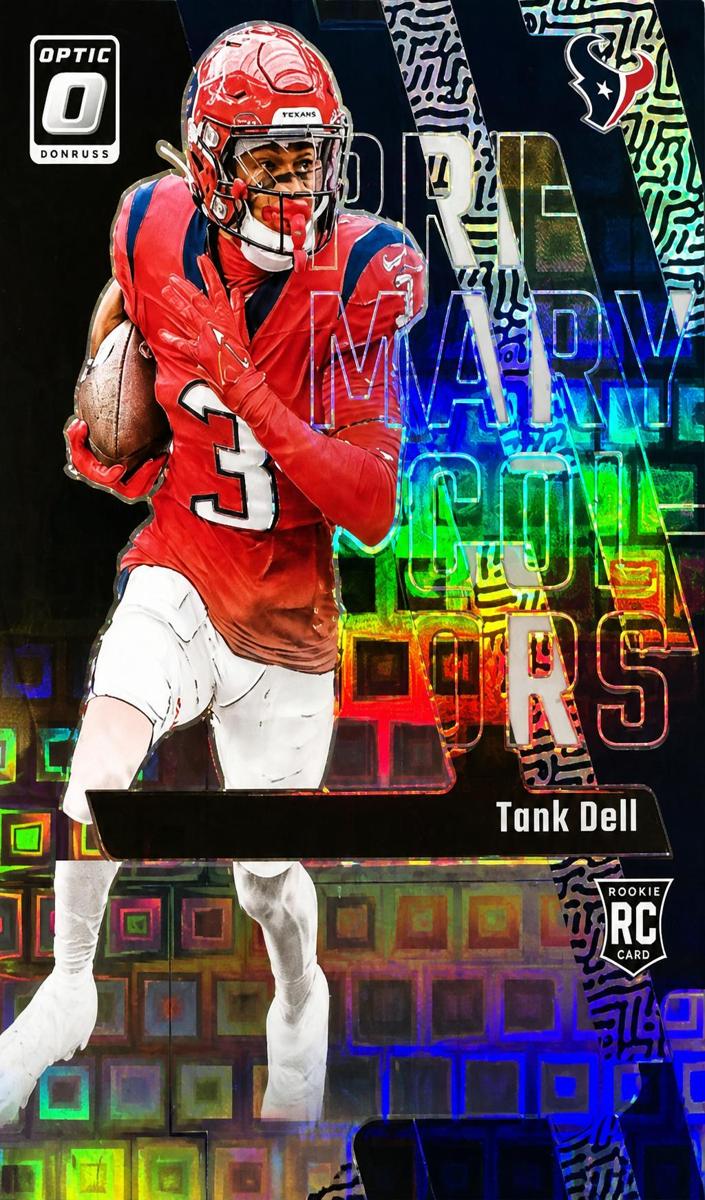 2023 Donruss Optic Football Black Pandora Tank Dell #245 PSA 9
