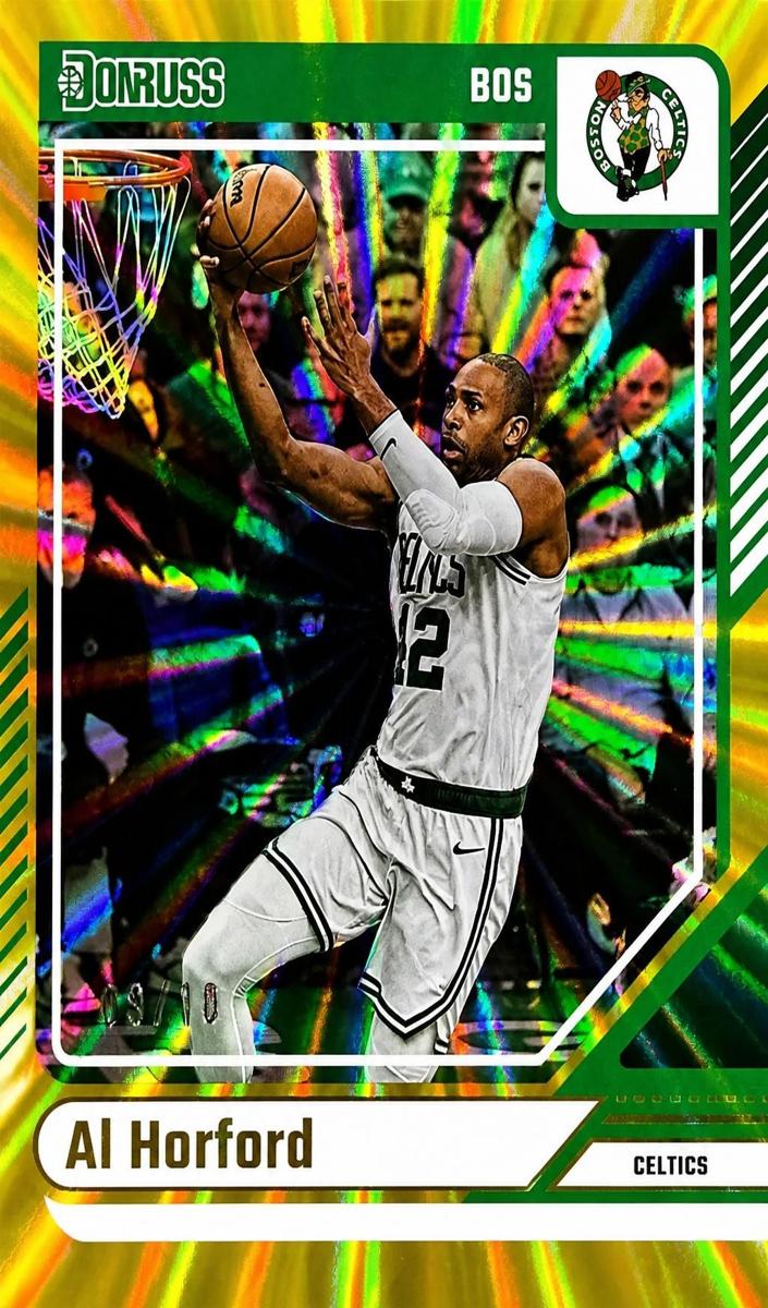 2024 Panini Donruss Basketball Holo Gold Laser Al Horford #150
