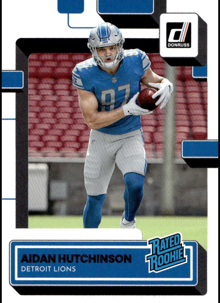 2022 Panini Donruss Football Aidan Hutchinson #313 PSA 9