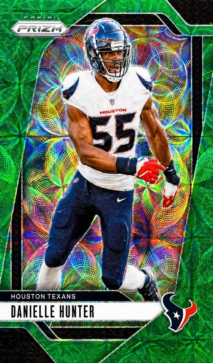 2024 Panini Prizm Football Green Scope Danielle Hunter #117