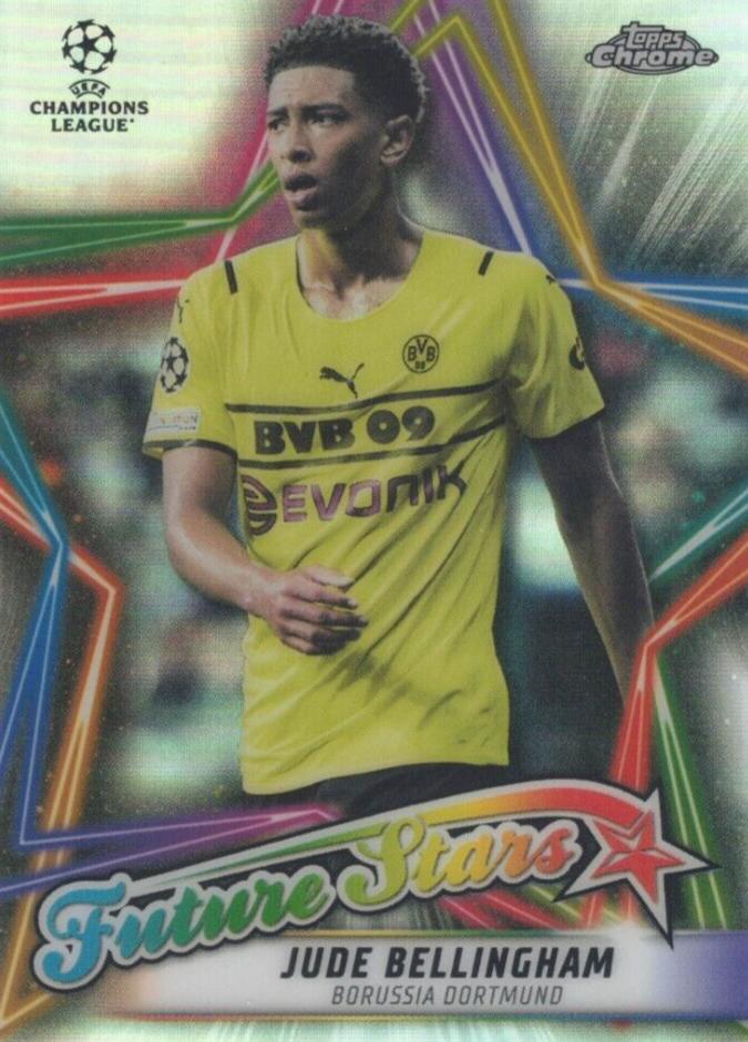 2021 Topps Chrome Champions UEFA League Soccer Jude Bellingham #FS-3