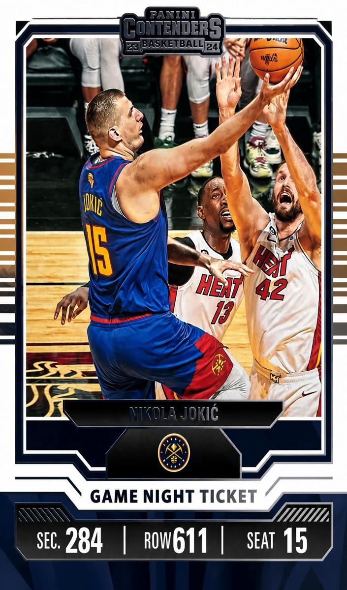 2023 Panini Contenders Basketball Nikola Jokic #6