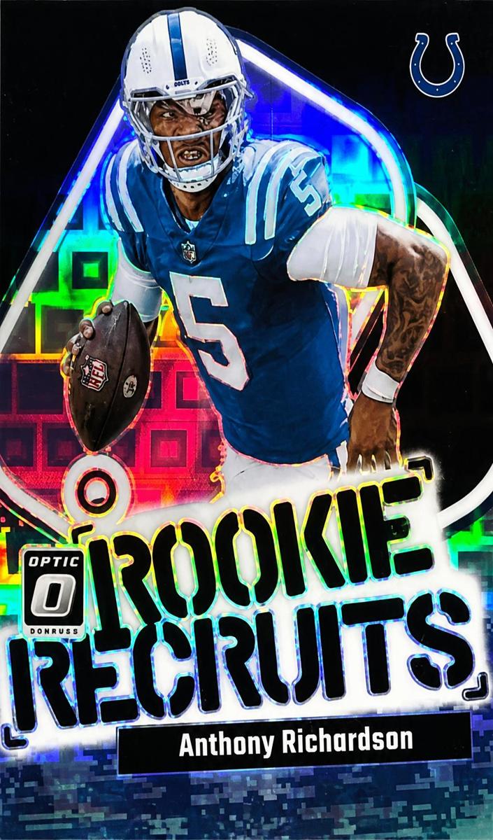 2023 Donruss Optic Football Black Pandora Anthony Richardson #1