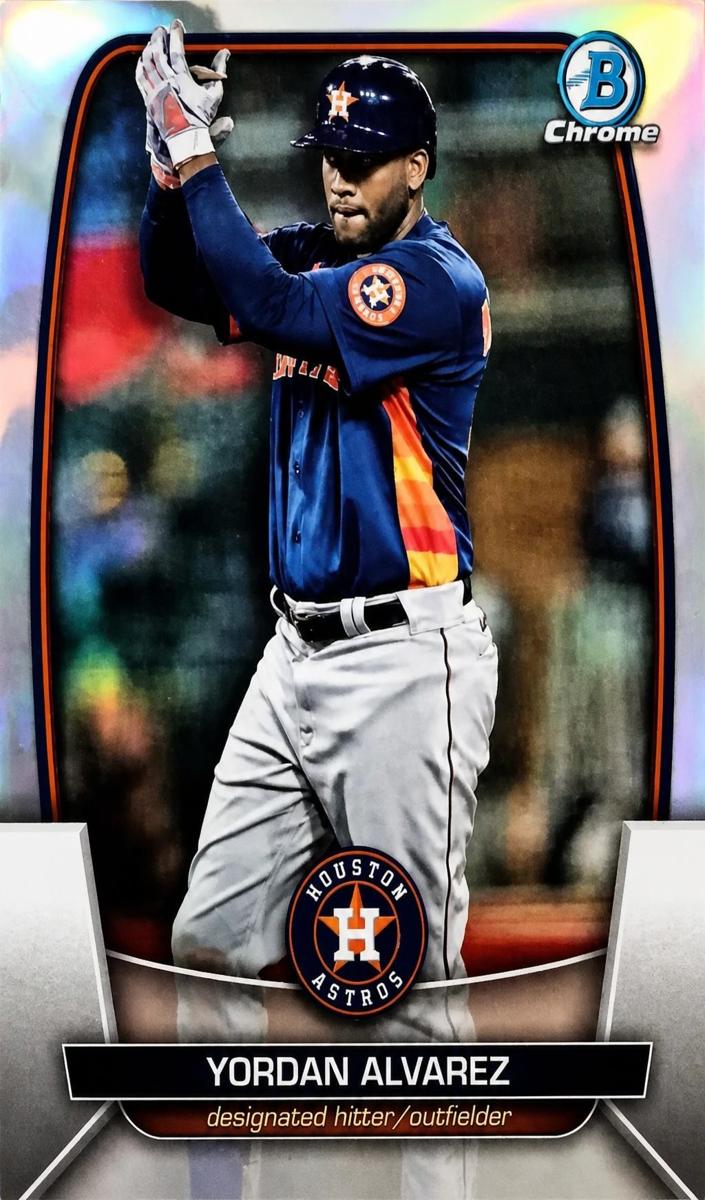 2023 Bowman Chrome Baseball Refractor Yordan Alvarez #25