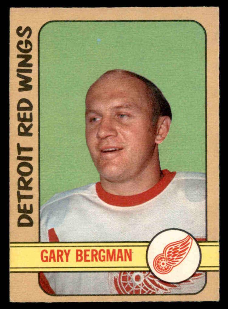 1972 O-Pee-Chee Hockey Gary Bergman #164 PSA 8