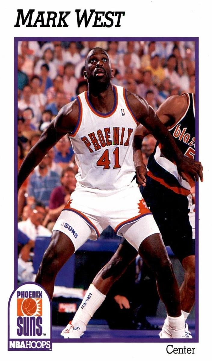 1991 Hoops Basketball Mark West #170