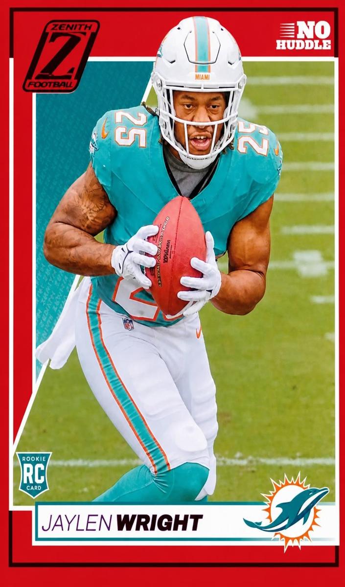 2024 Panini Zenith Football No Huddle Jaylen Wright #149