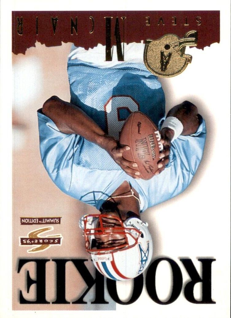 1995 Pinnacle Football Steve McNair #10