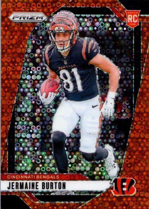 2024 Panini Prizm Football Disco Jermaine Burton #350