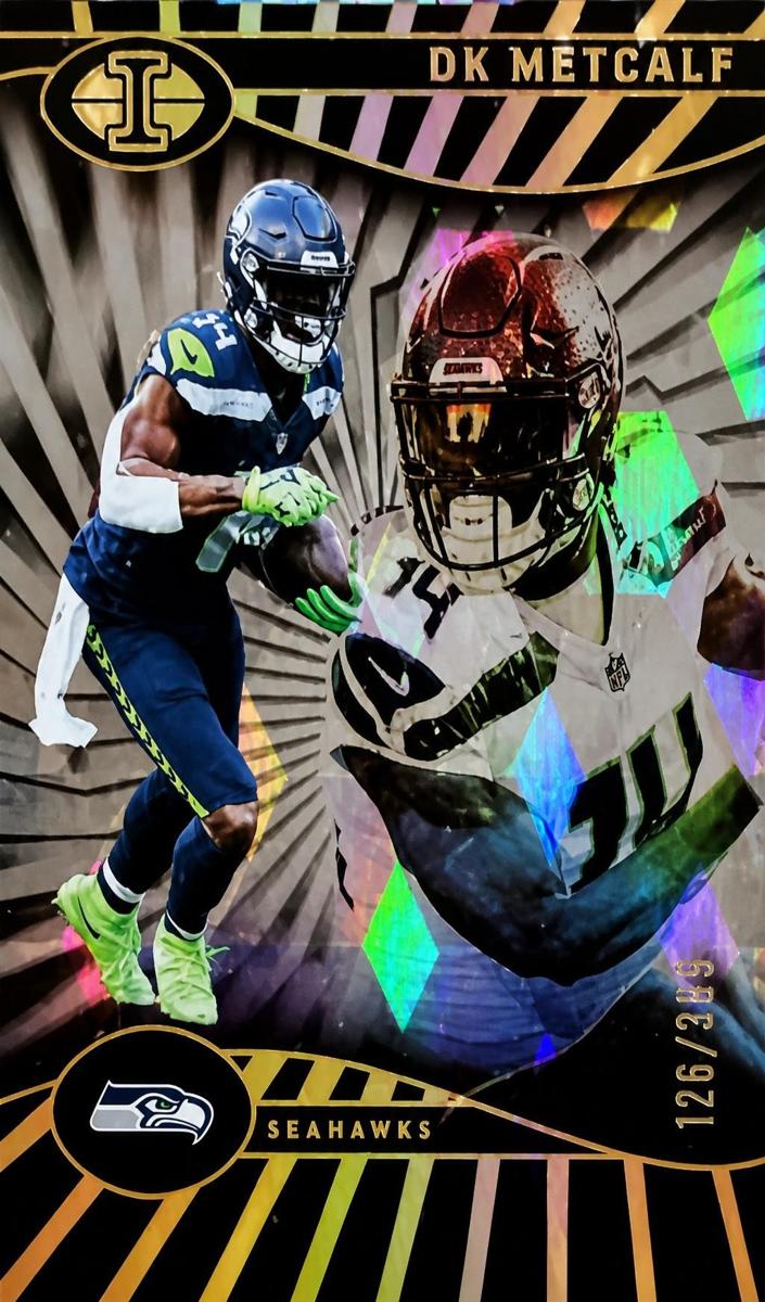 2024 Panini Illusions Football Pink Trophy Collection DK Metcalf #82
