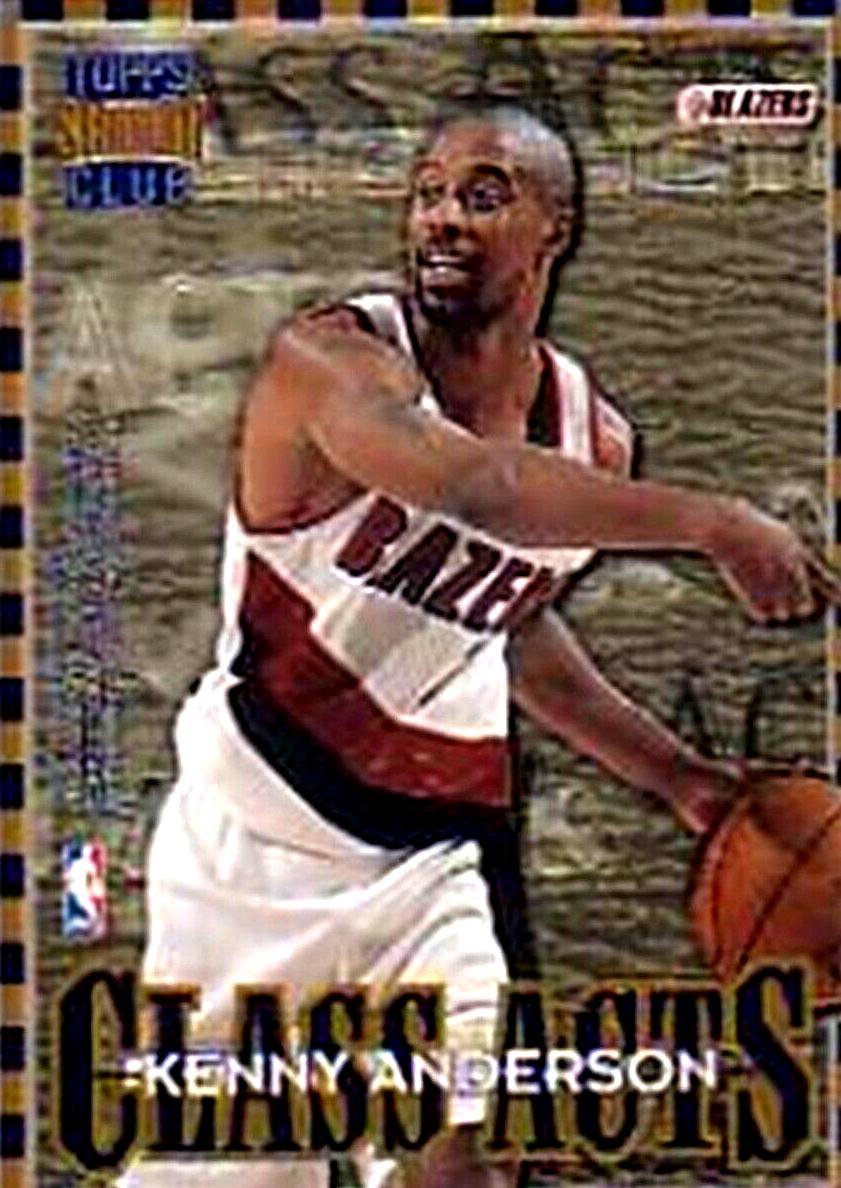 1996 Topps Stadium Club Basketball Stephon Marbury #CA8 PSA 7.5