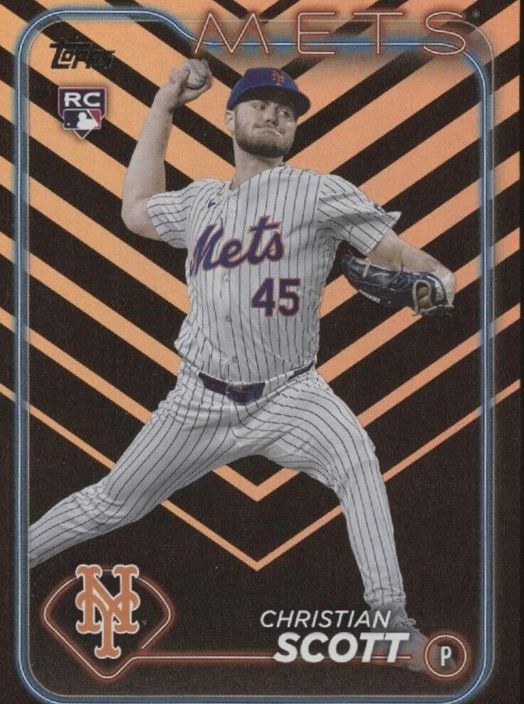 2024 Topps Update Baseball Holiday Christian Scott #US218