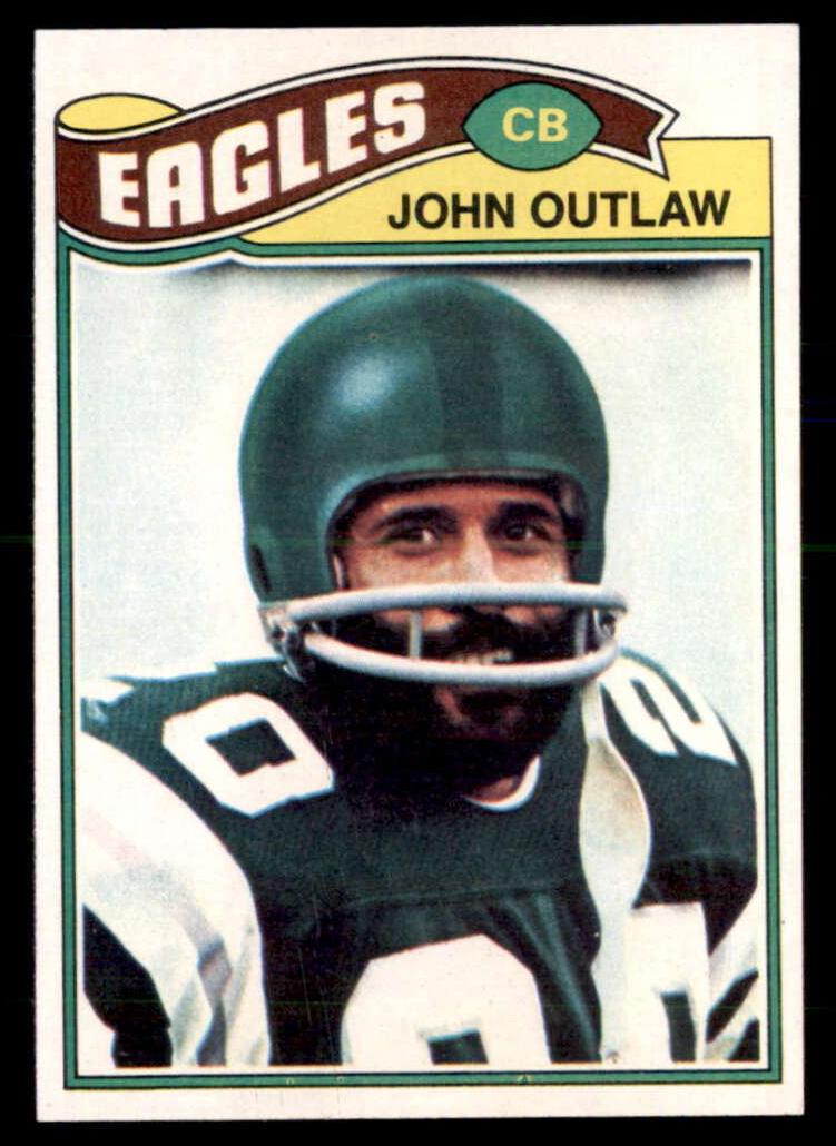 1977 Topps Football John Outlaw #466