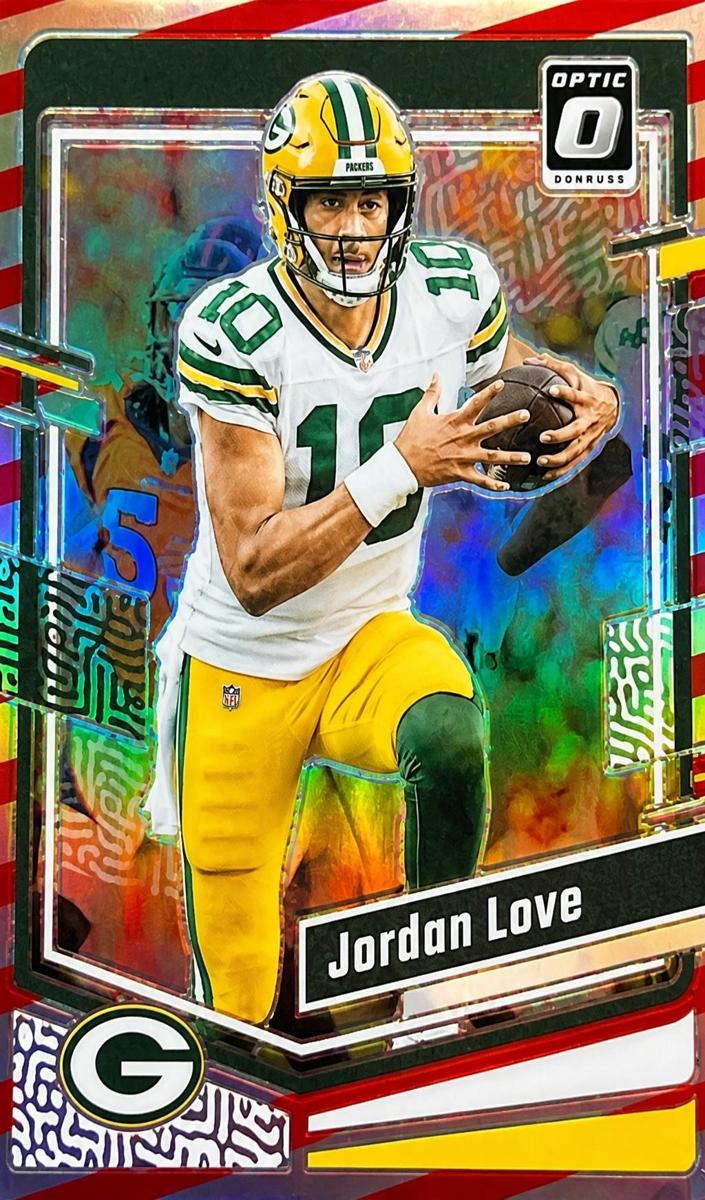 2023 Donruss Optic Football Freedom Jordan Love #68