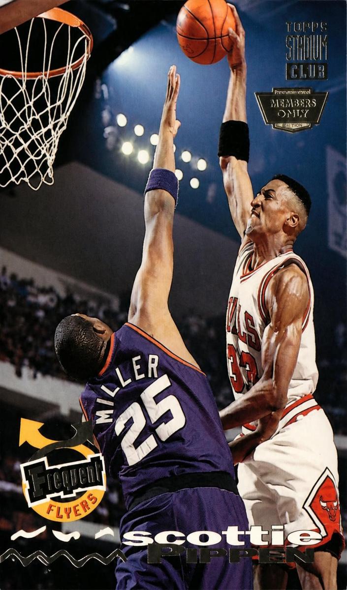 1993 Topps Stadium Club Basketball Members Only Scottie Pippen #184