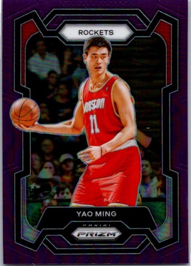 2023 Panini Prizm Basketball Purple Yao Ming #199