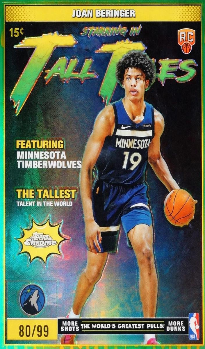 2025 Topps Chrome Basketball Green Refractor Joan Beringer #TT-25