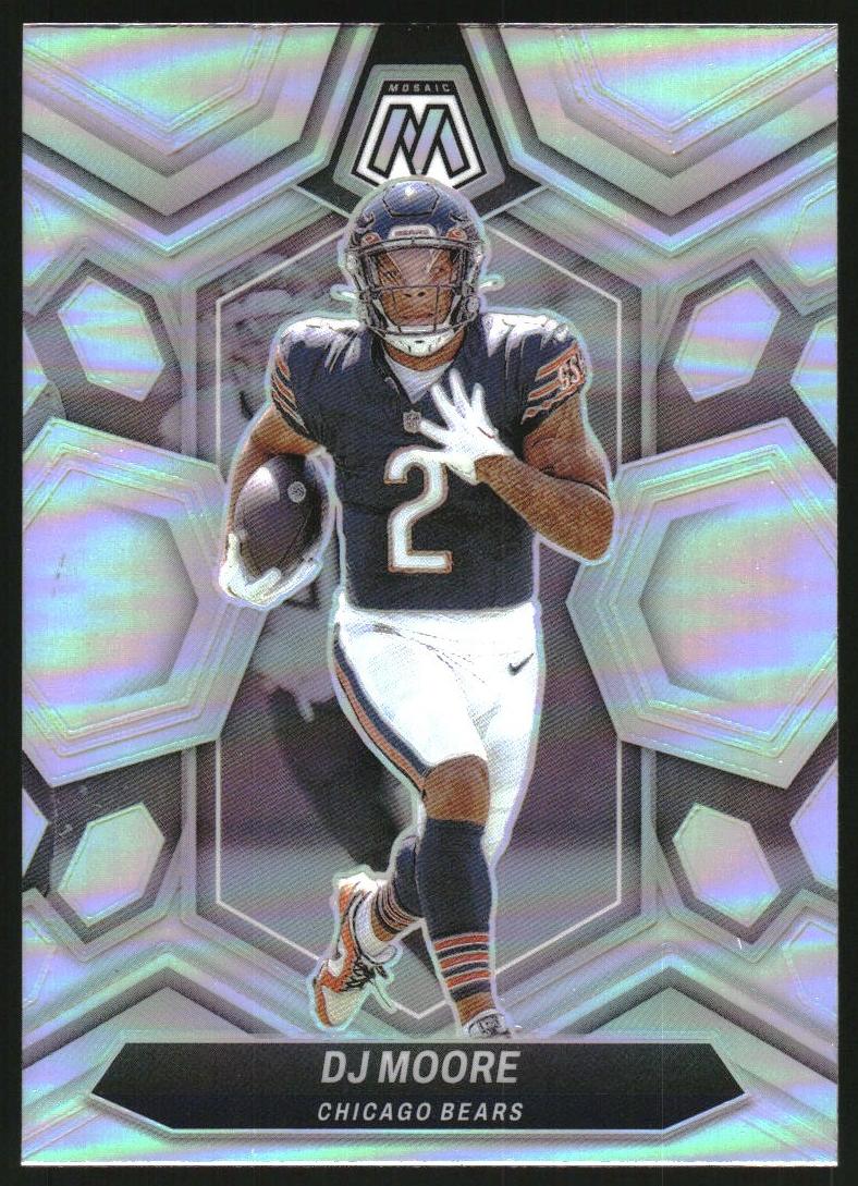2024 Panini Mosaic Football Silver DJ Moore #38