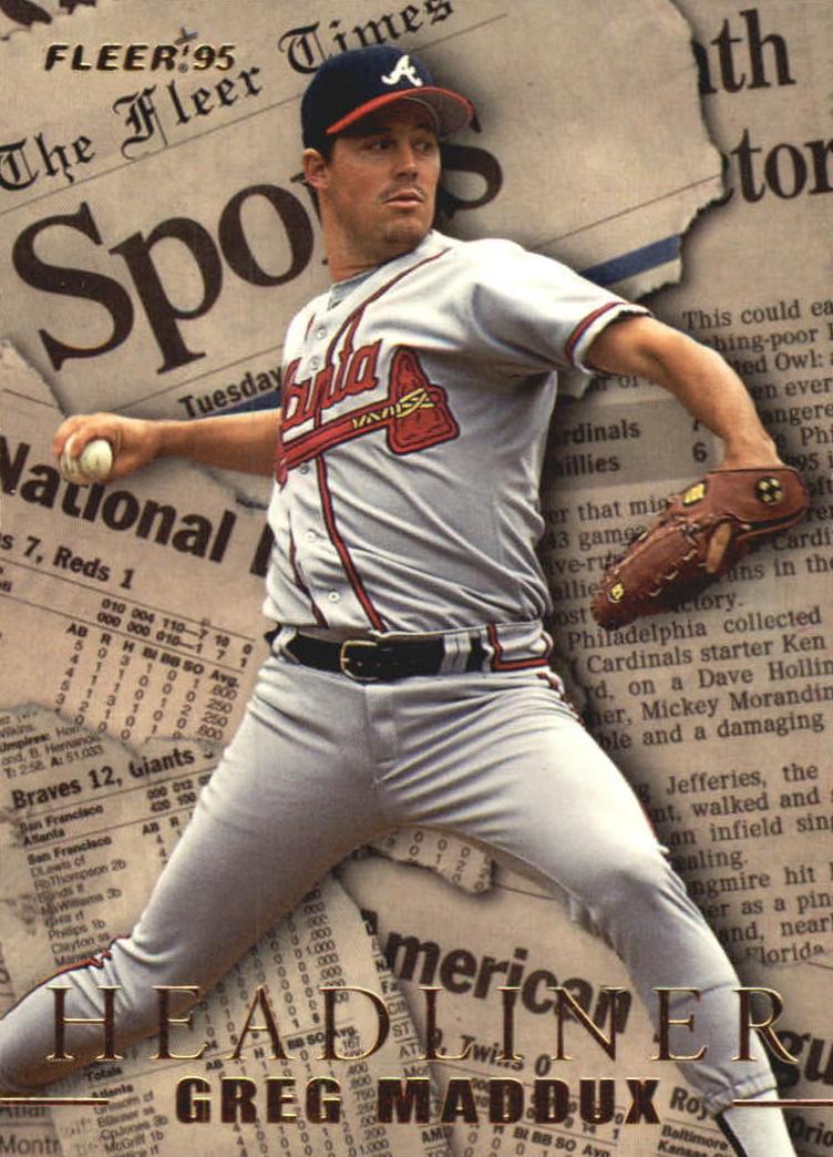 1995 Fleer Update Baseball Greg Maddux #13