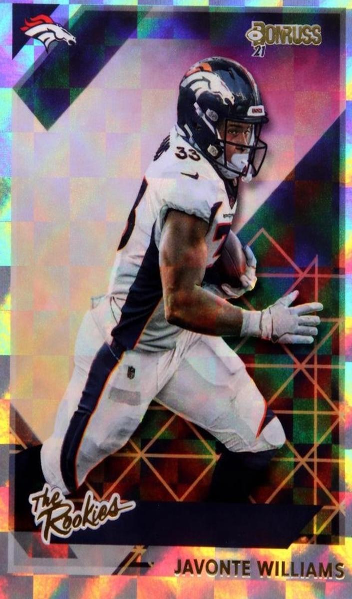 2021 Panini Donruss Football Javonte Williams #25
