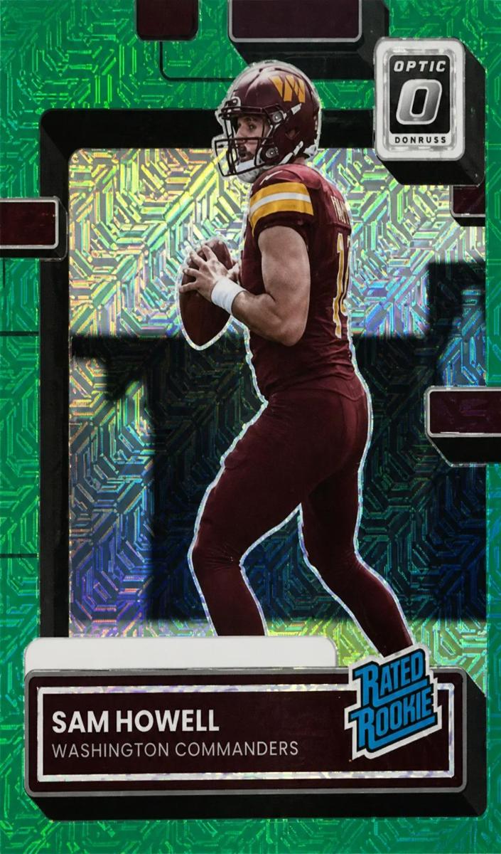 2022 Panini Donruss Football Green Mojo Sam Howell #P-305