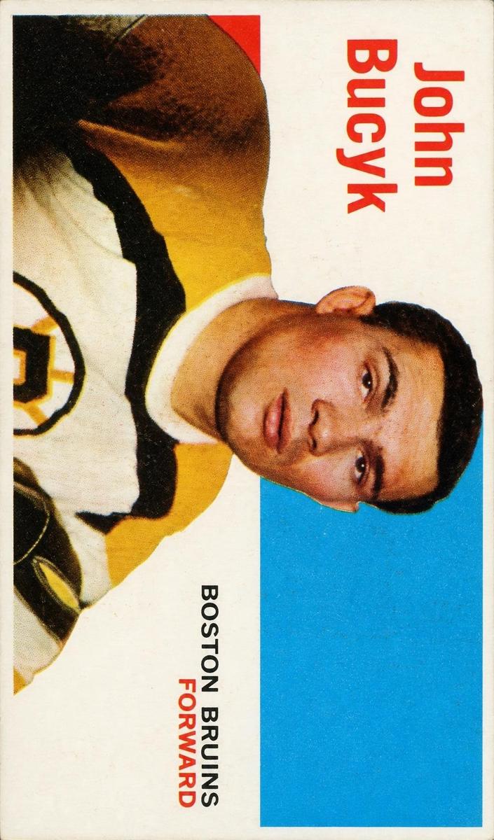 1960 Topps Hockey Johnny Bucyk #11