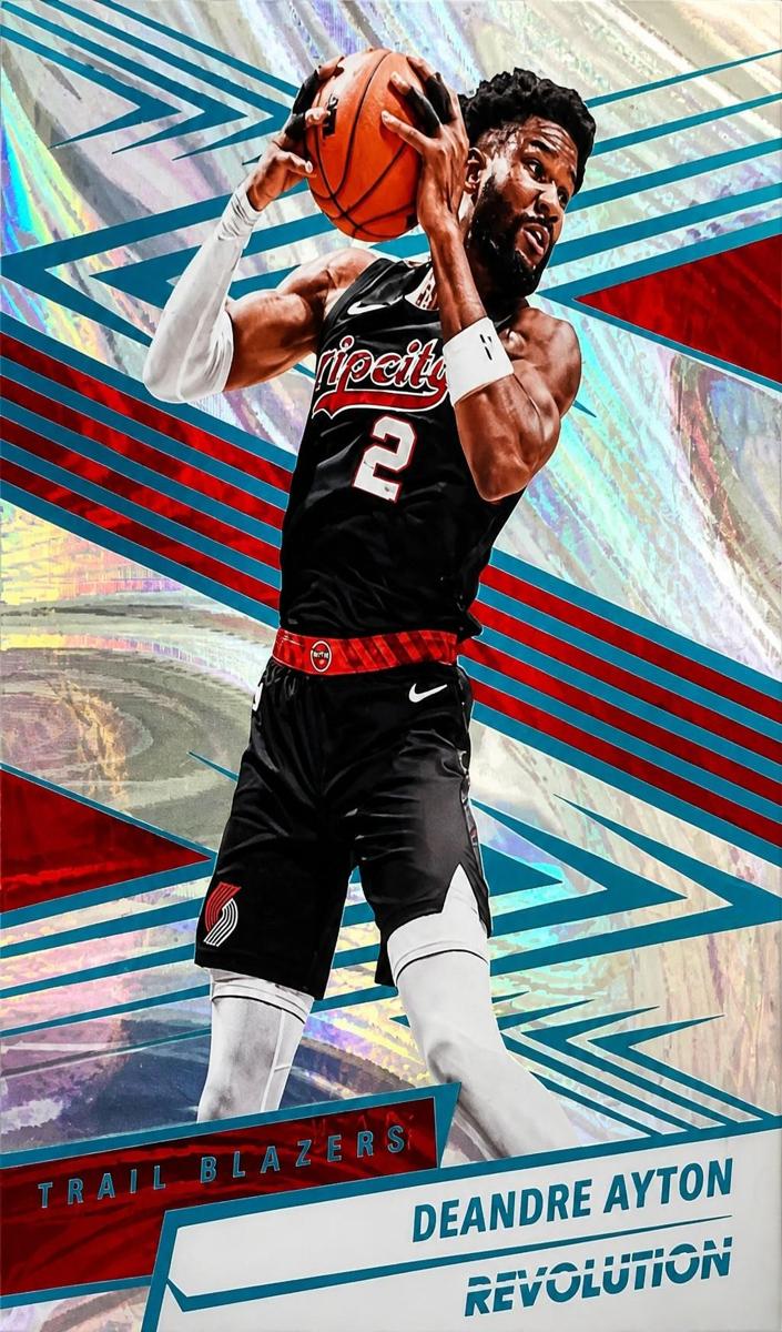 2024 Panini Revolution Basketball Teal Swirl Deandre Ayton #11
