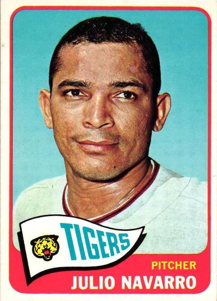 1965 Topps Baseball Julio Navarro #563