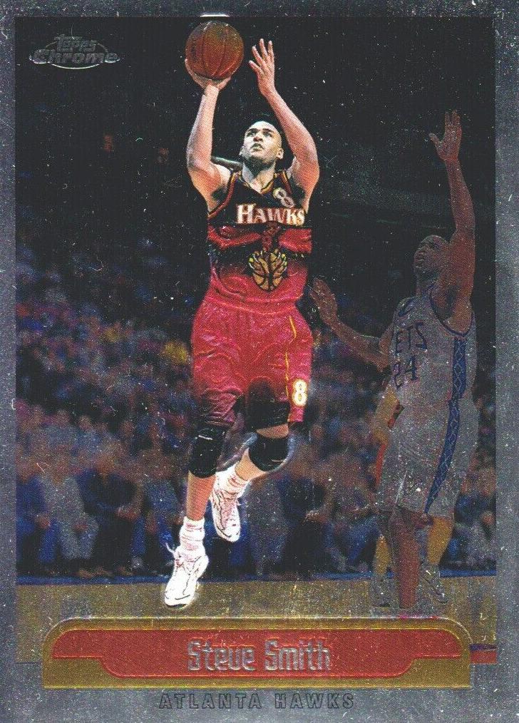 1999 Topps Chrome Basketball Steve Smith #1 PSA 9
