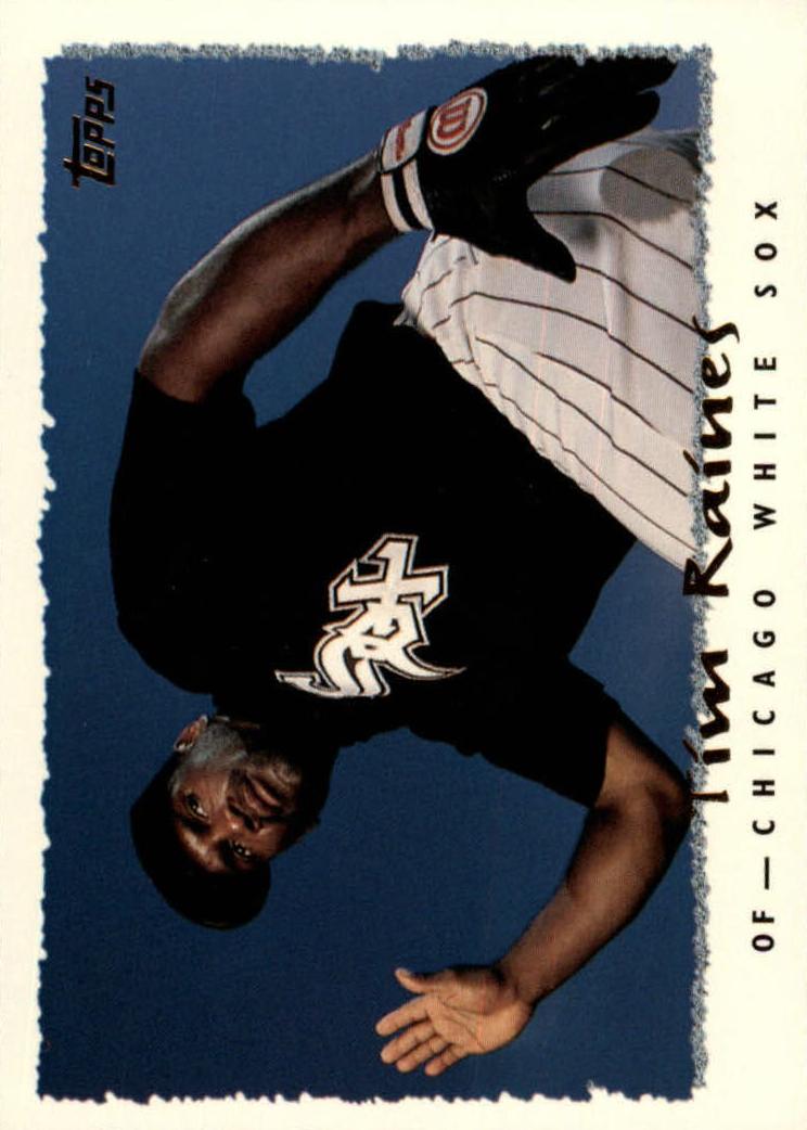 1995 Topps Baseball Tim Raines #77