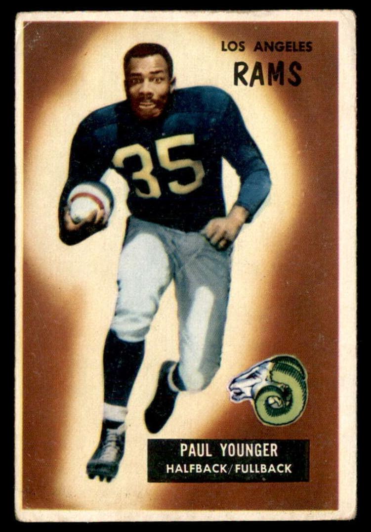 1955 Bowman Football Tank Younger #38