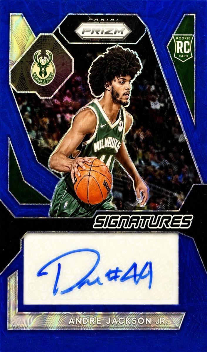 2023 Panini Prizm Basketball Blue Andre Jackson Jr. #RSI-AJJ