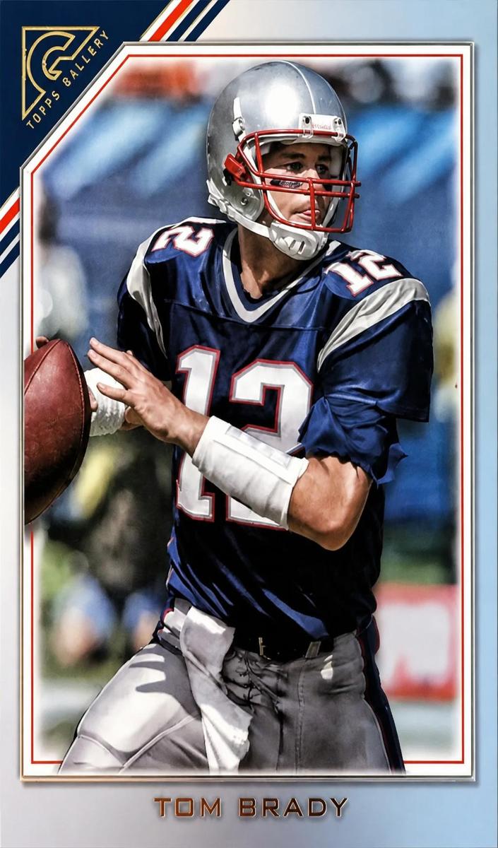 2023 Topps Composite Football Rainbow Foilboard Tom Brady #384
