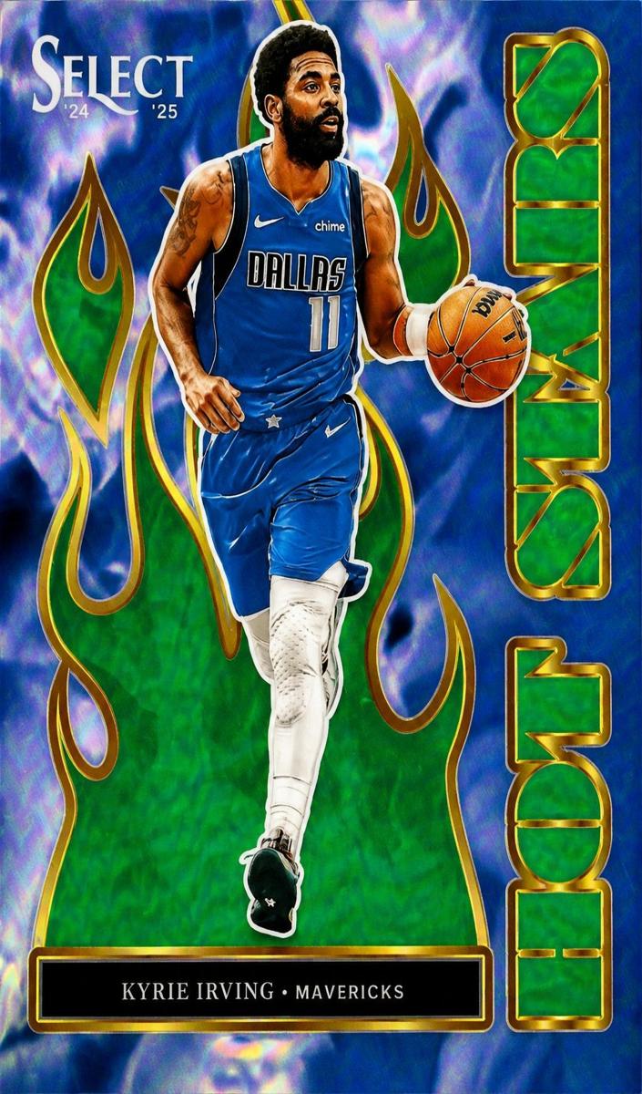2024 Panini Select Basketball Green Kyrie Irving #2