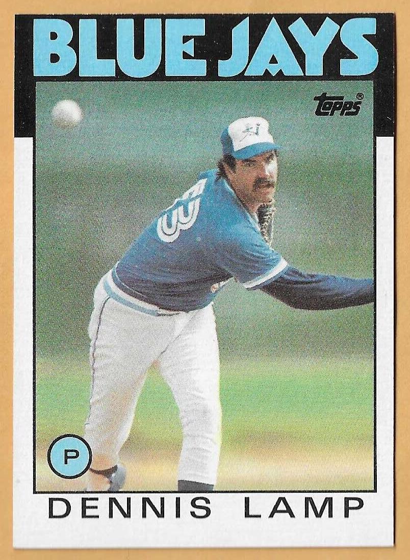 1986 Topps Baseball Dennis Lamp #219 PSA 10