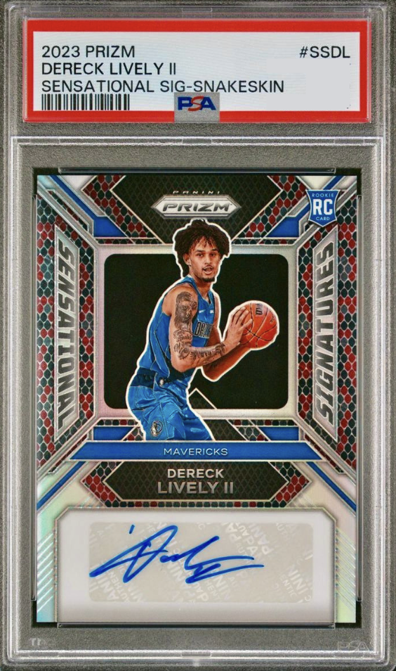 2023 Panini Prizm Basketball Snakeskin Dereck Lively II #SS-DL
