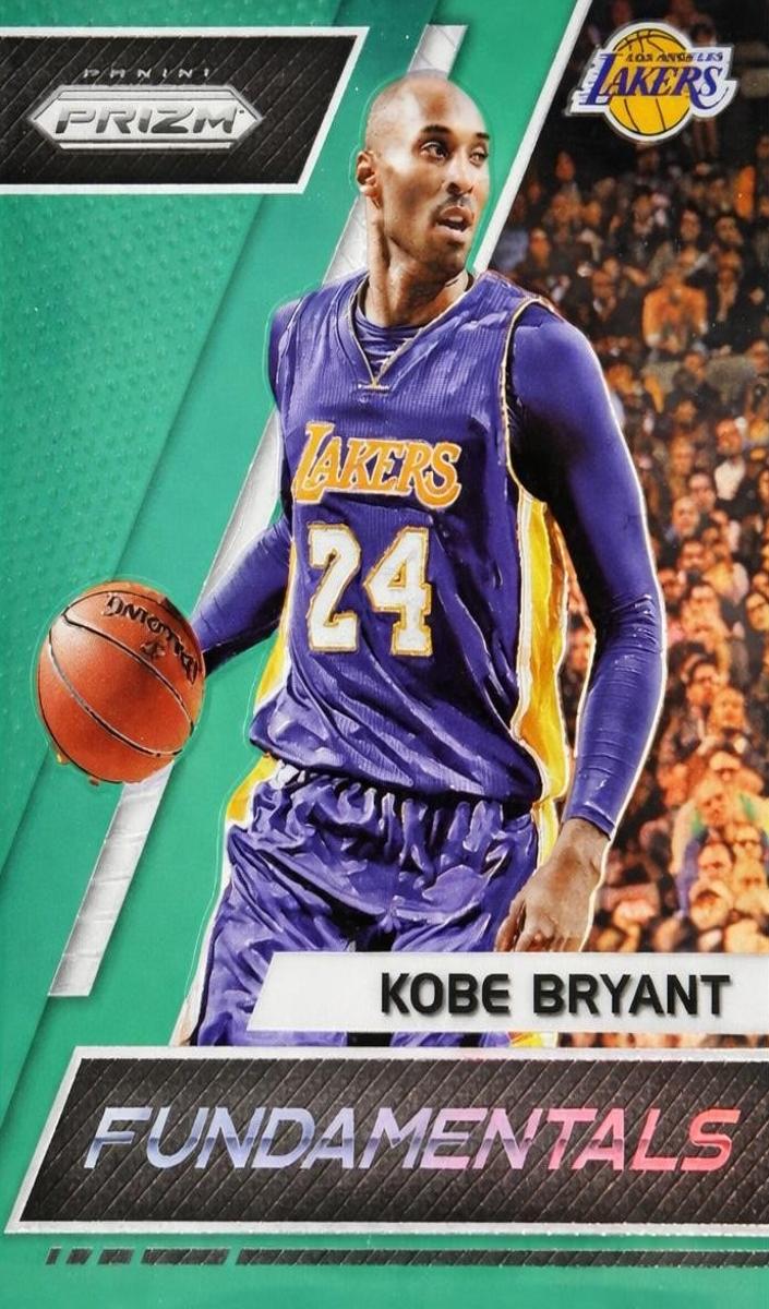 2017 Panini Prizm Basketball Prizm Green Kobe Bryant #2 PSA 10