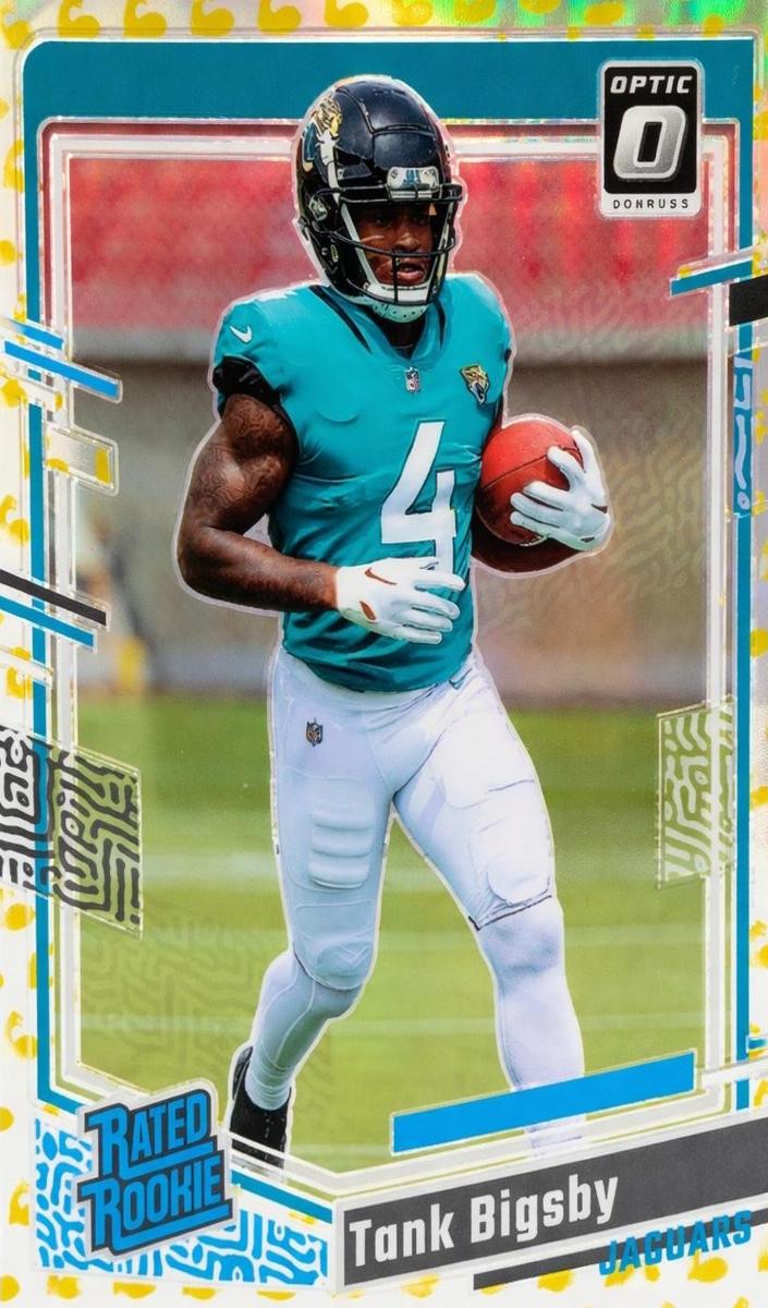 2023 Donruss Optic Football Flex Tank Bigsby #252 SGC 9