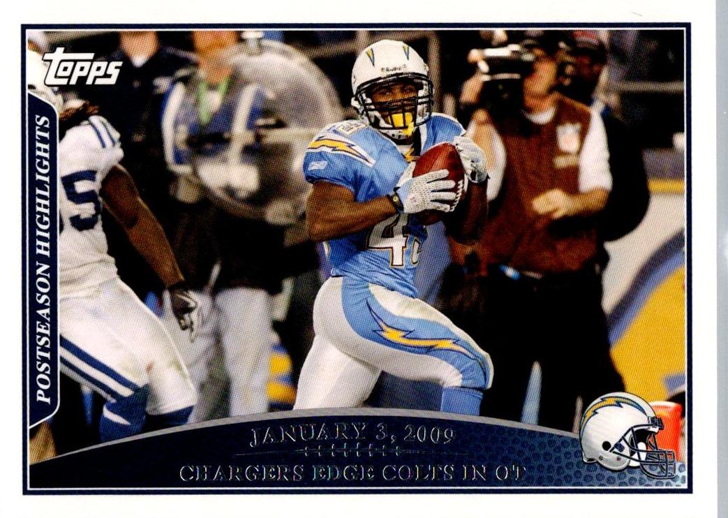 2009 Topps Football Darren Sproles #313
