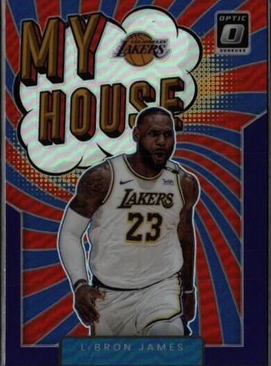 2021 Donruss Optic Basketball Purple Lebron James #6