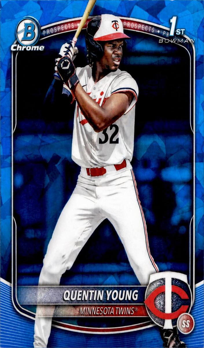 2025 Bowman Draft Sapphire Baseball Quentin Young #BDC-92