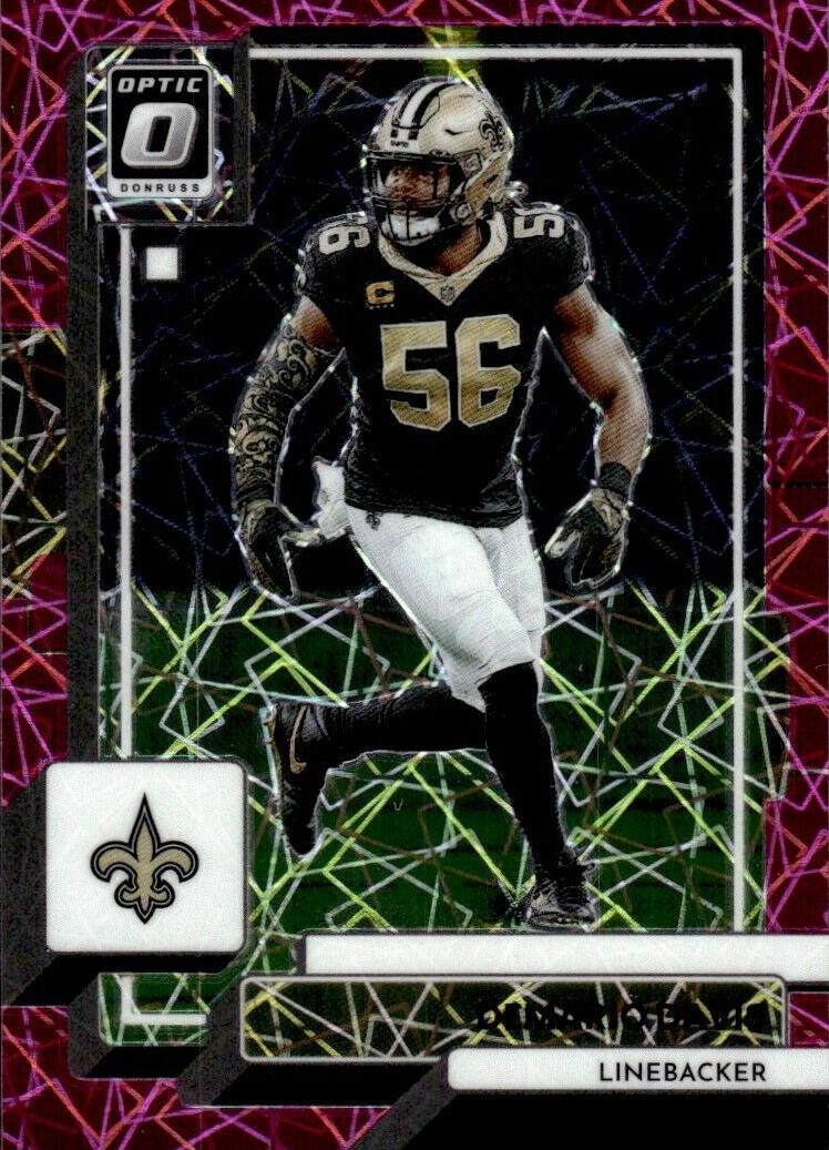 2022 Donruss Optic Football Pink Velocity Demario Davis #139