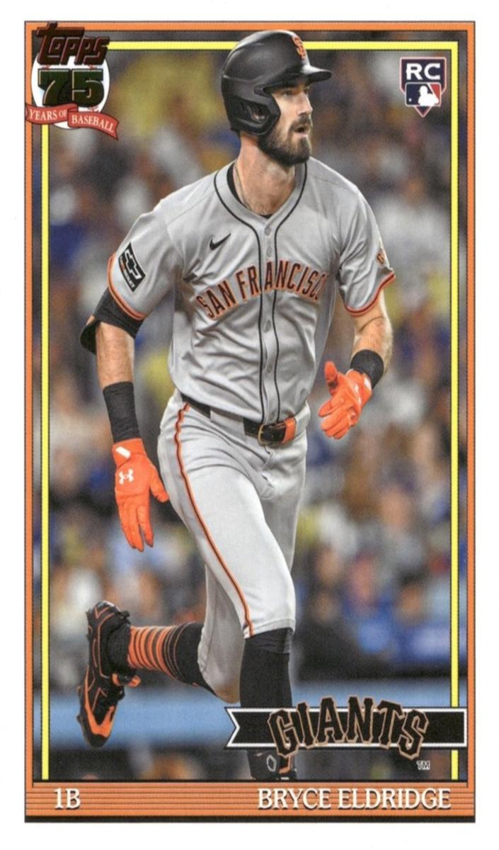 2026 Topps Baseball Bryce Eldridge #91B2-21 RAW Ungraded