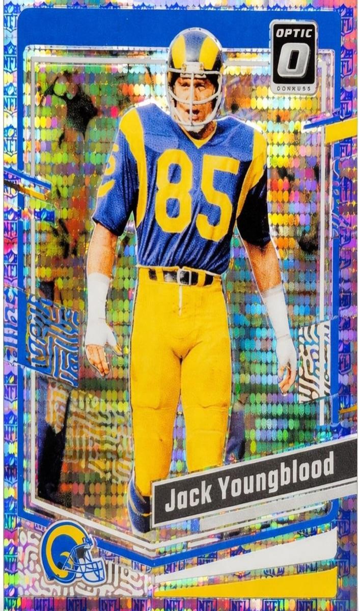 2023 Donruss Optic Football Shield Jack Youngblood #112 PSA 10