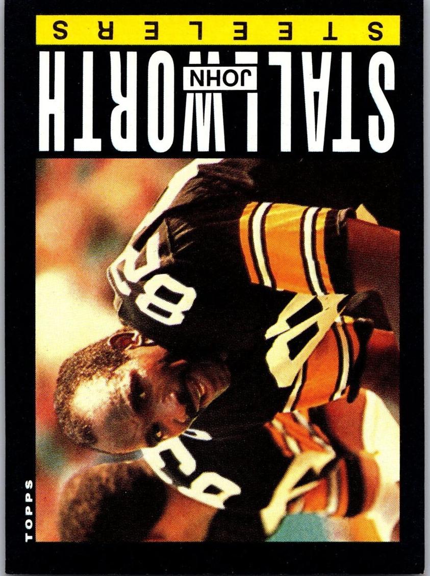 1985 Topps Football John Stallworth #363 PSA 9