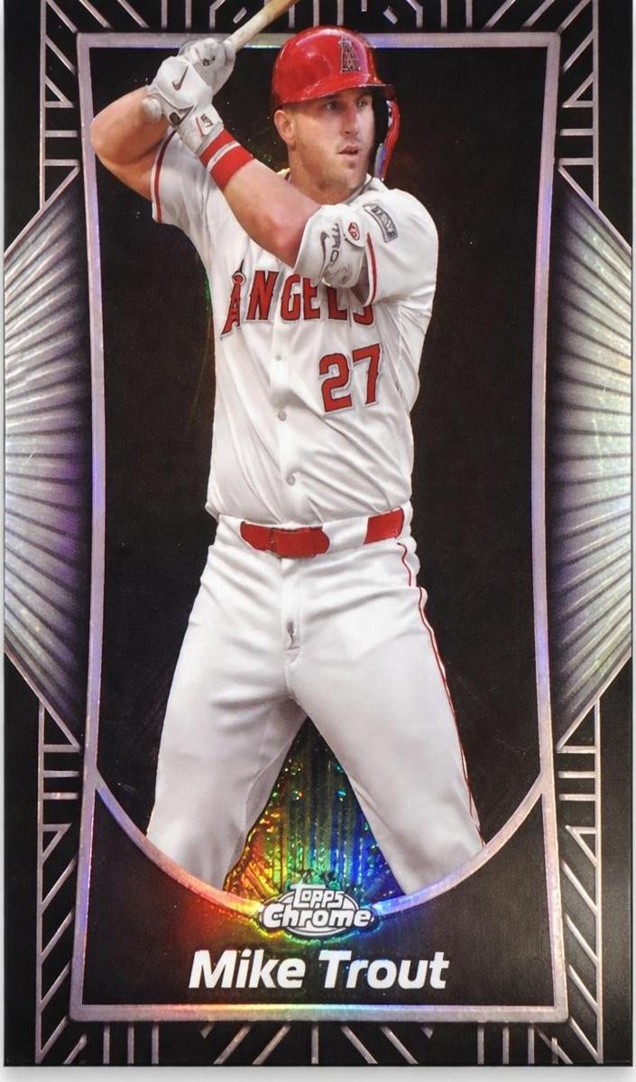 2025 Topps Chrome Baseball Mike Trout #SE-7