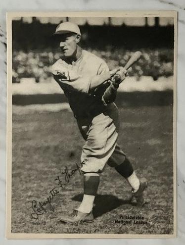 1929 R316 Kashin Publications Baseball Lafayette Thompson #NNO